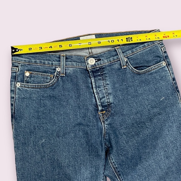 Hudson luxed crop riley relaxed straight size 27 - Picture 10 of 11